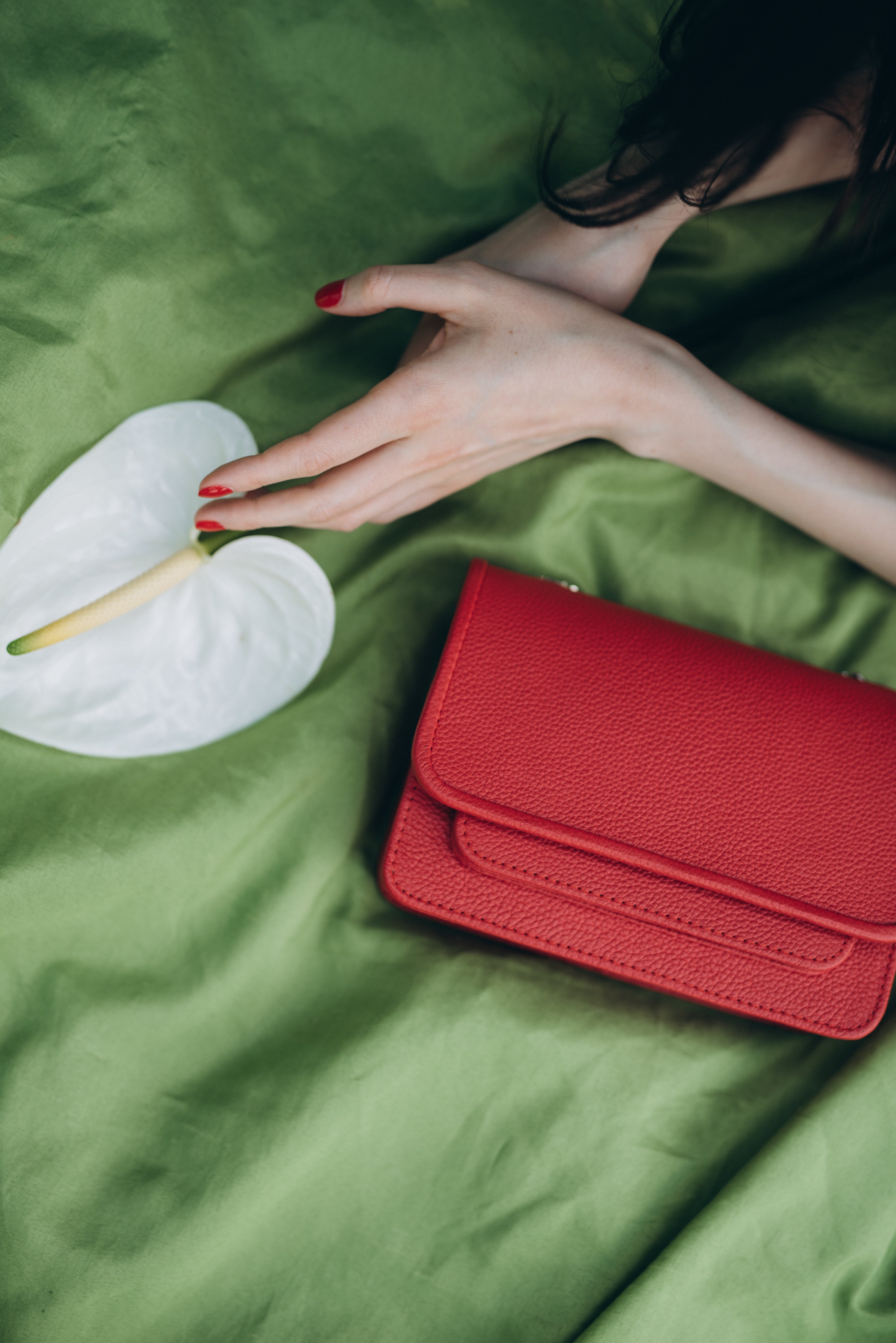 Mini Bag Red with Chain