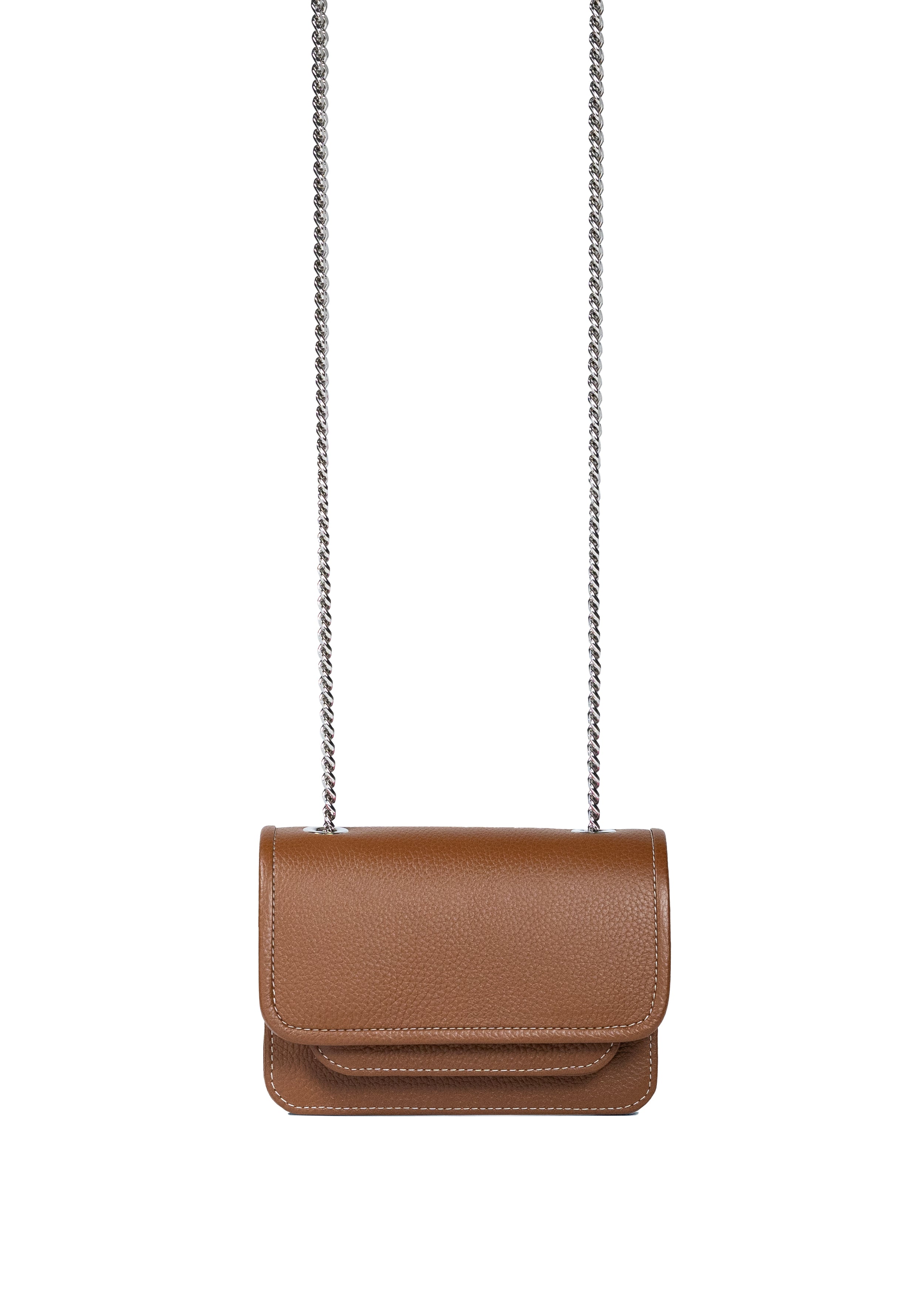 Mini Caramel Brown with Chain