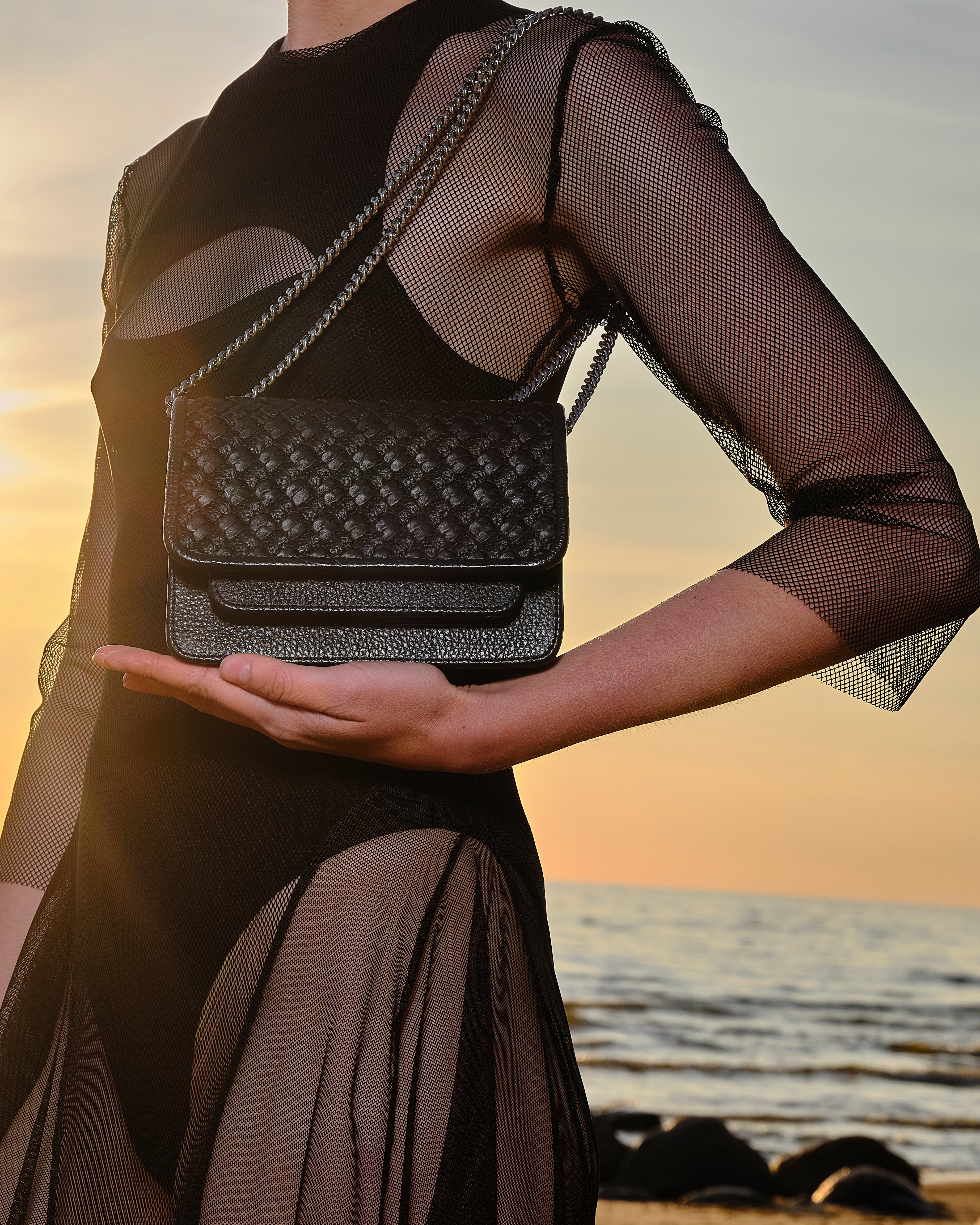 Mini Bag 'Monochrome' with Chain