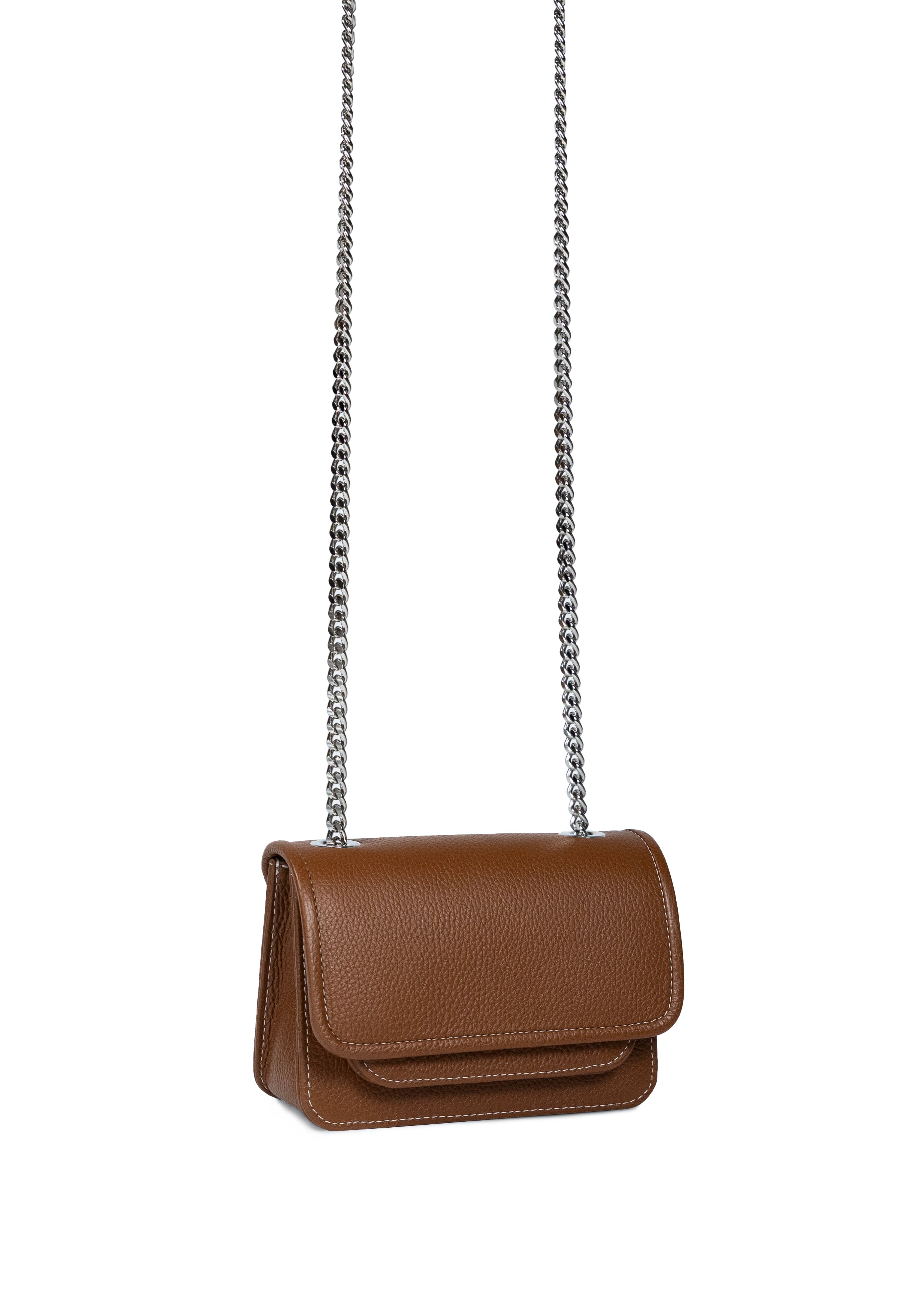Mini Caramel Brown with Chain