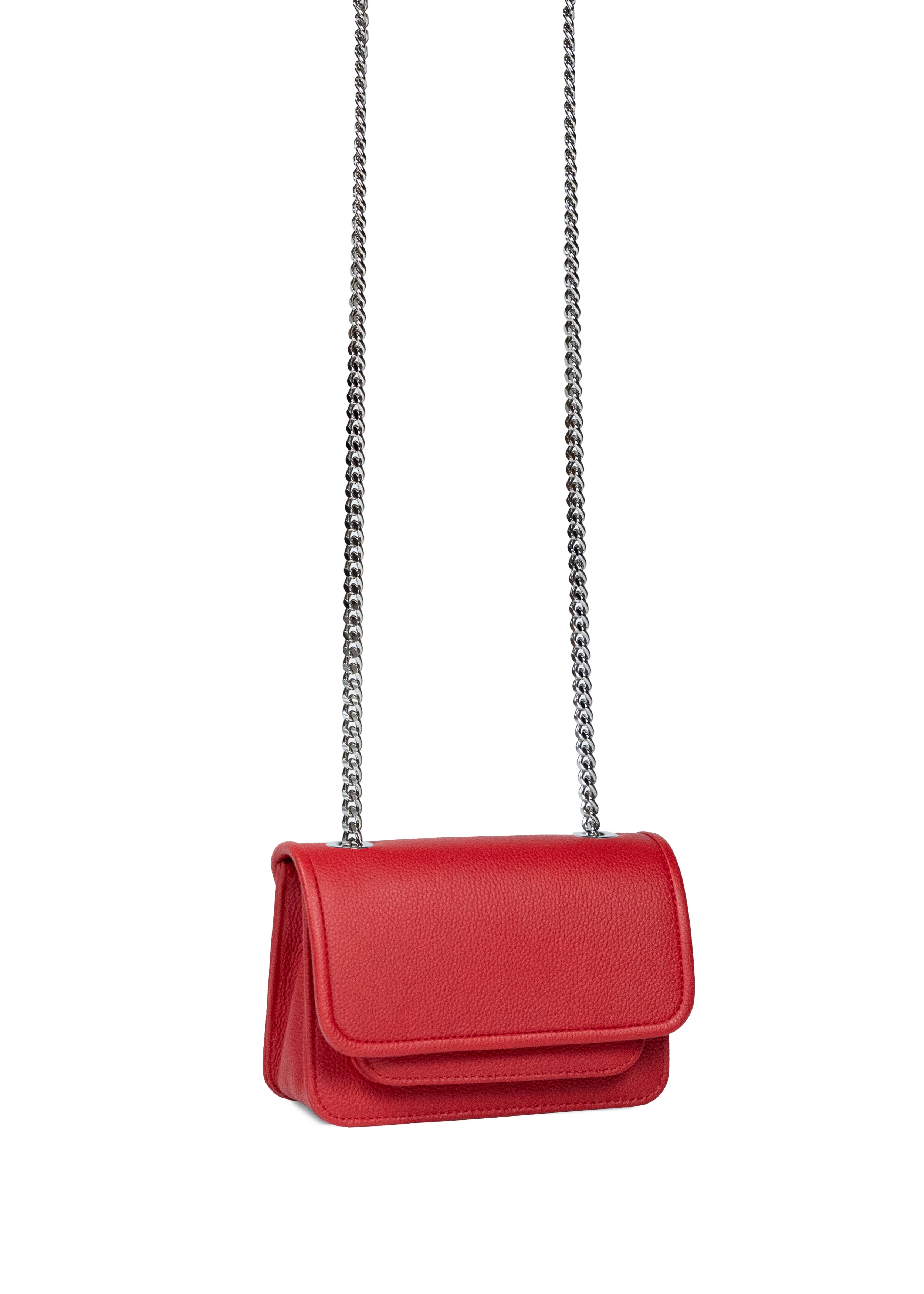 Mini Bag Red with Chain
