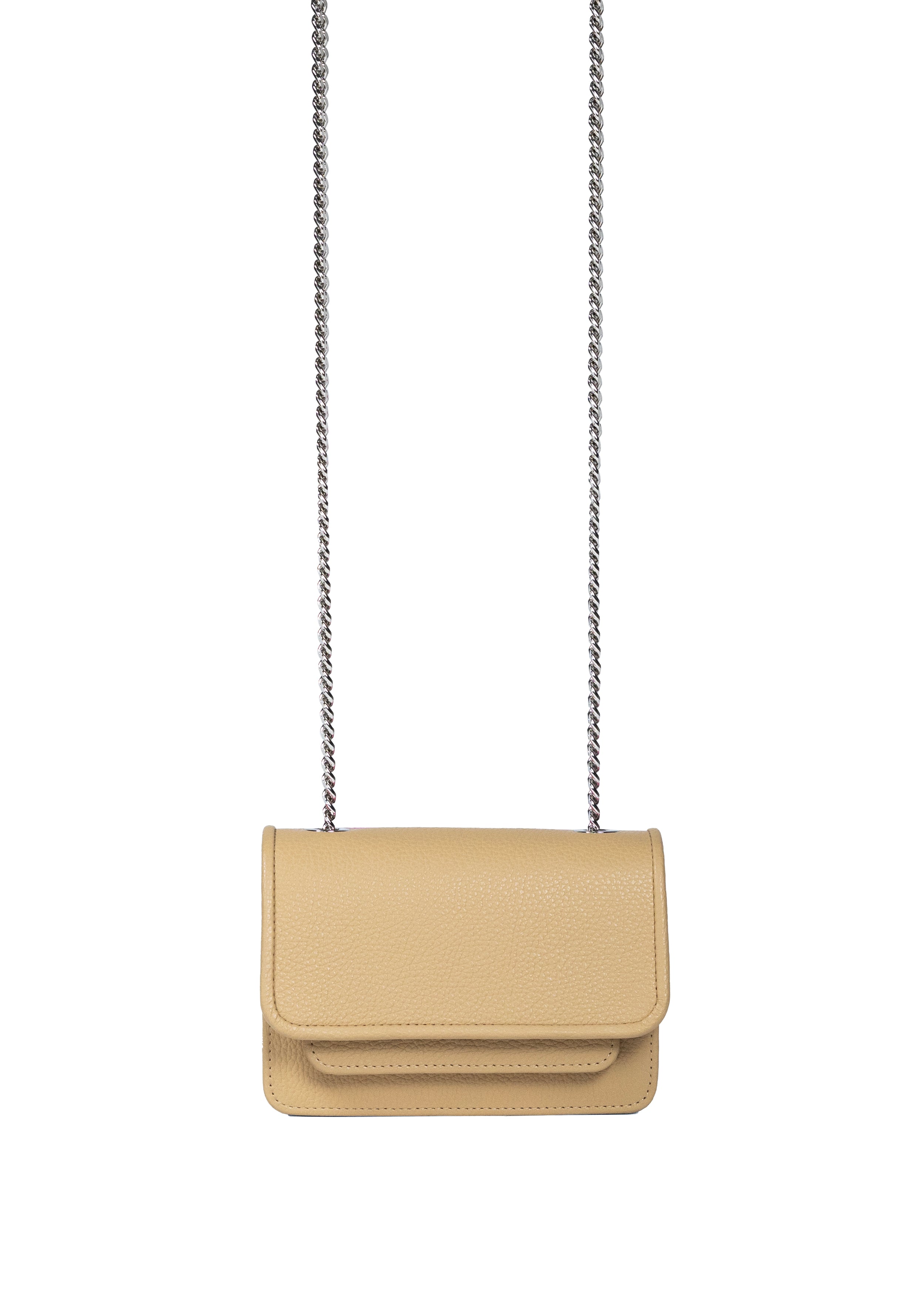 Mini Bag Beige with Chain