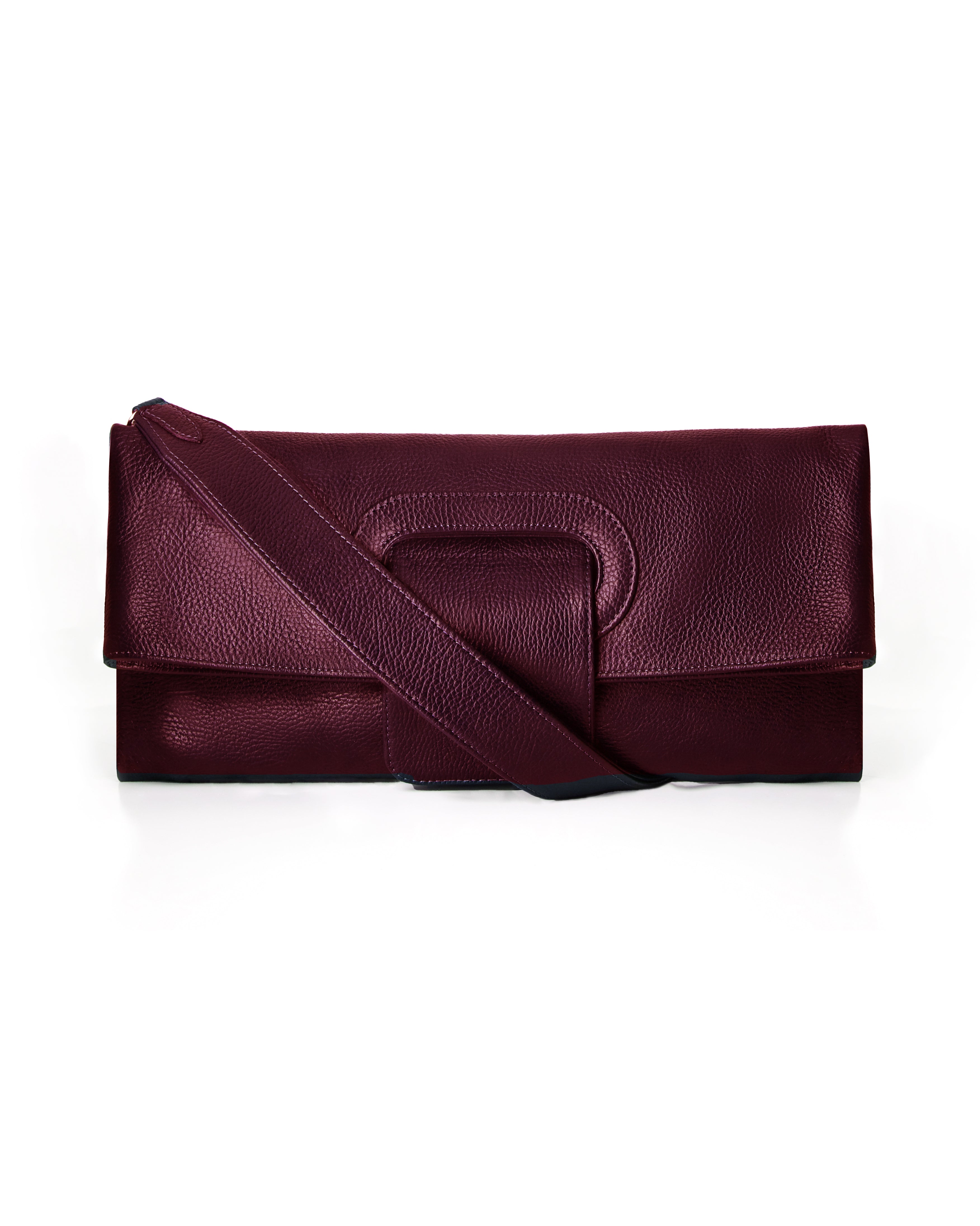 Burgundy Pillow Bag