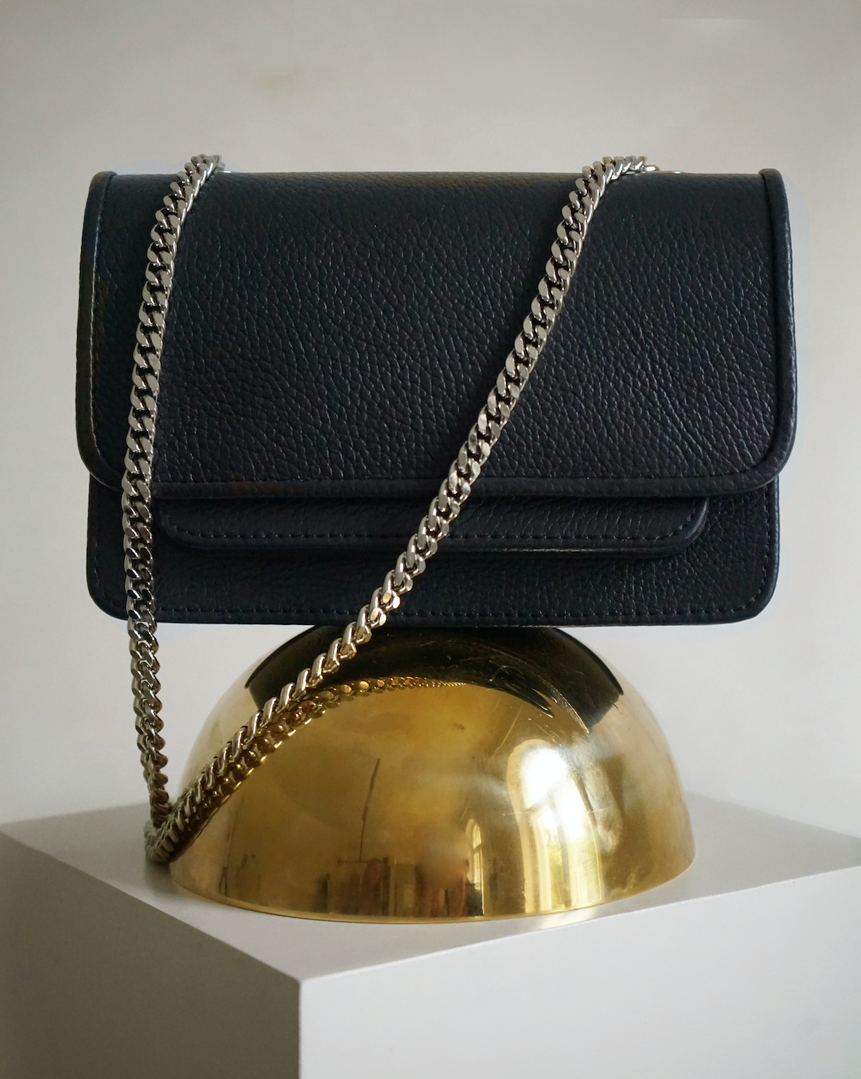 Mini Bag Black with Chain