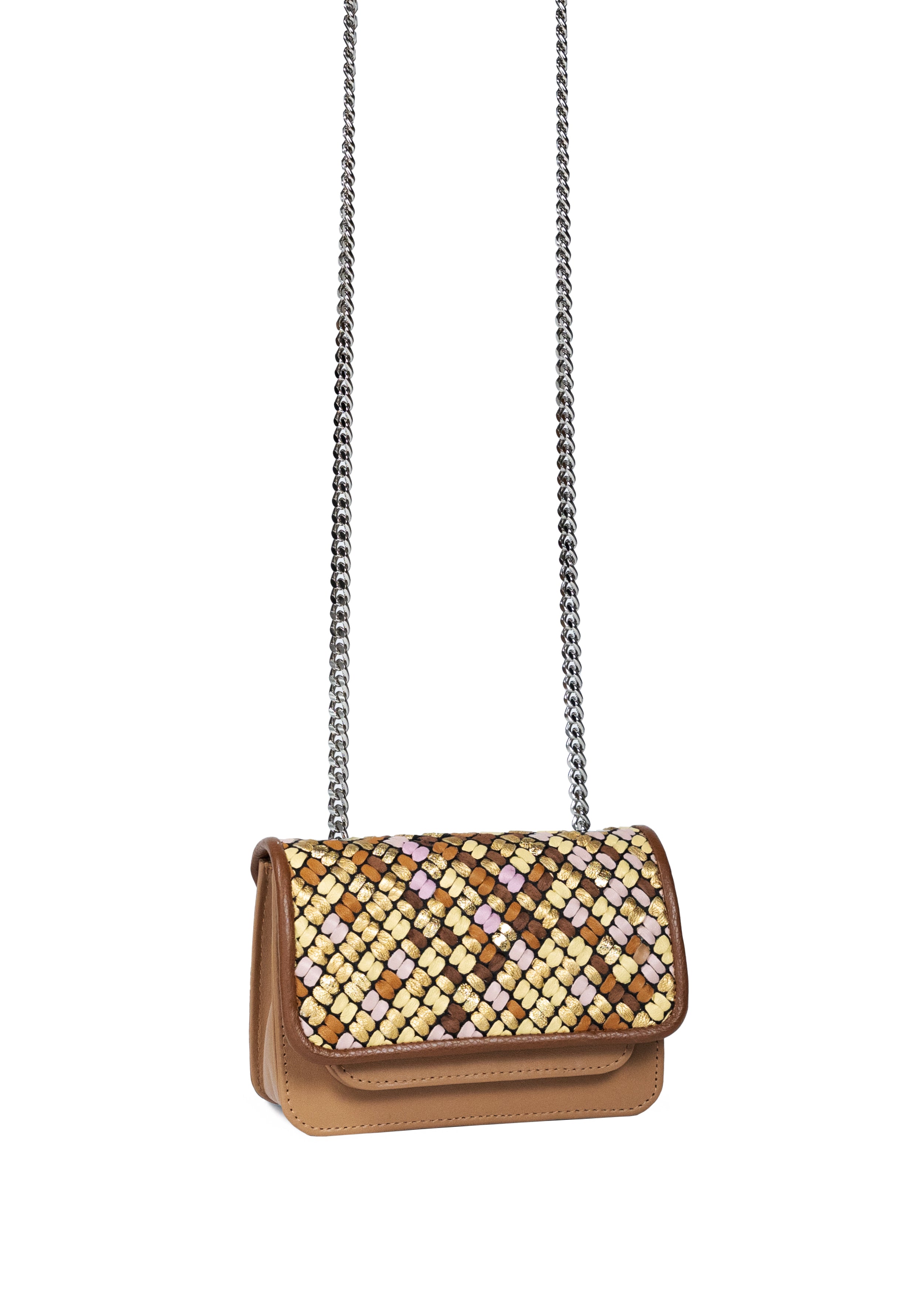 Mini Bag 'Honeycomb' with Chain