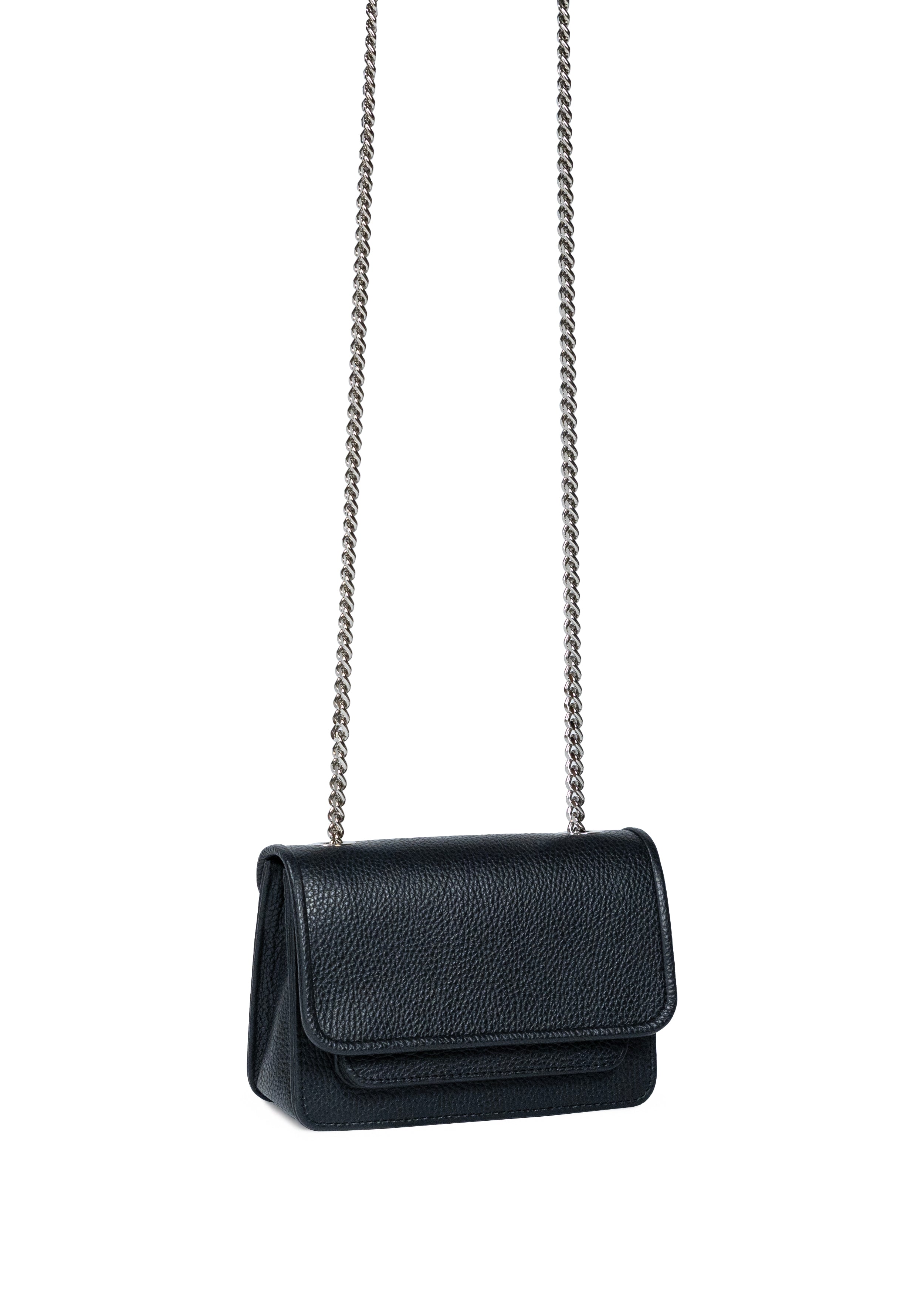 Mini Bag Black with Chain