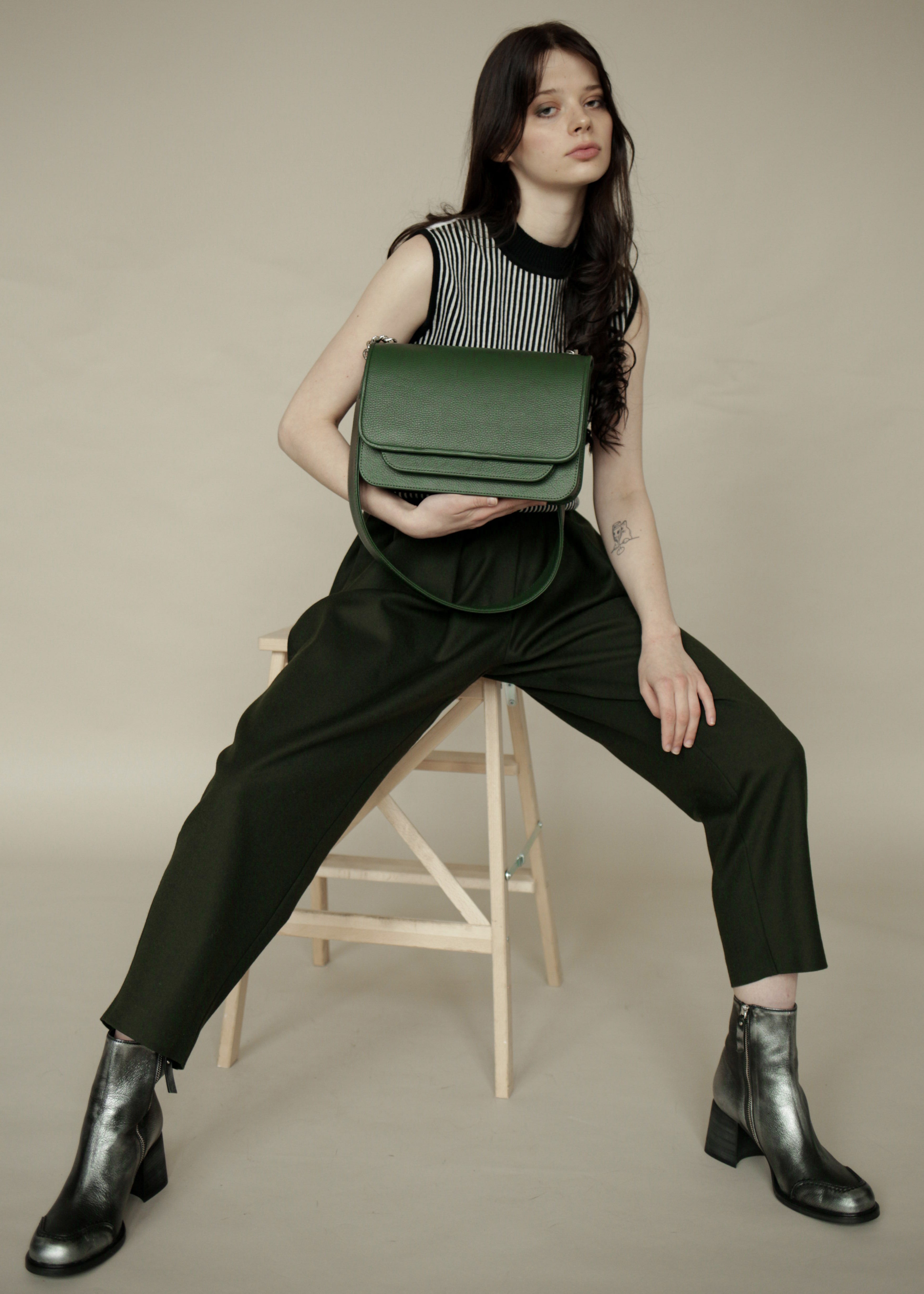 Classic Bag Moss Green