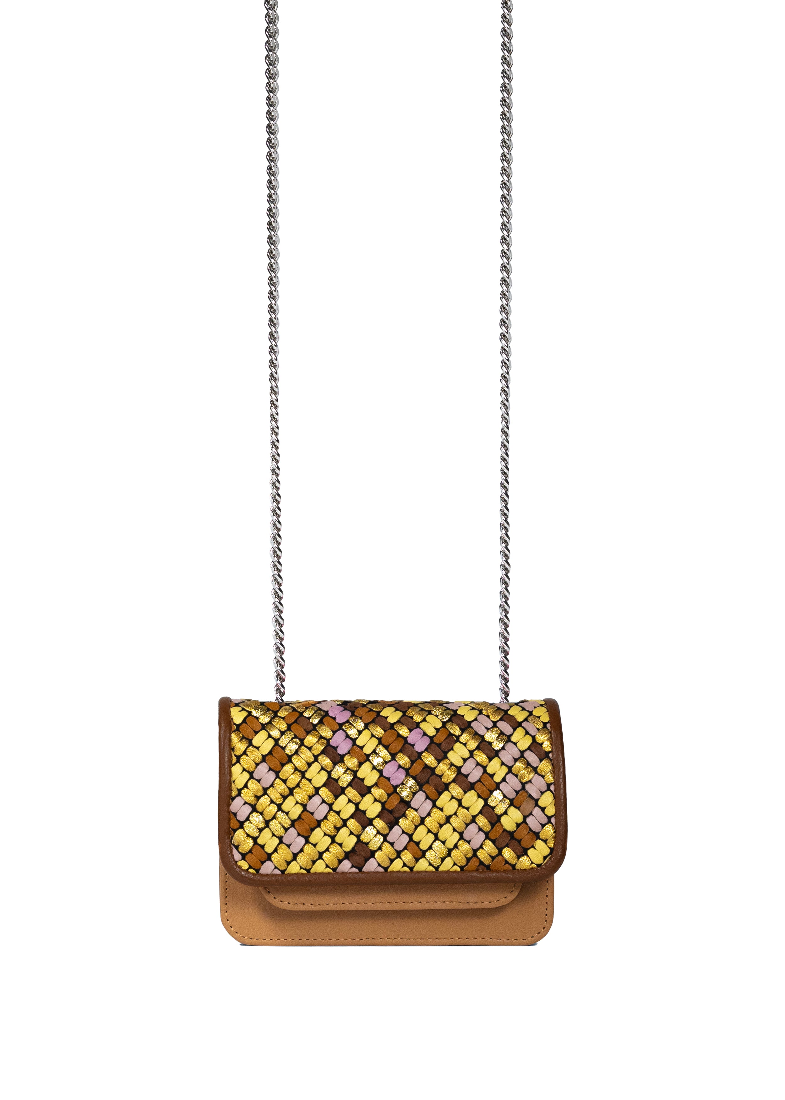 Mini Bag 'Honeycomb' with Chain