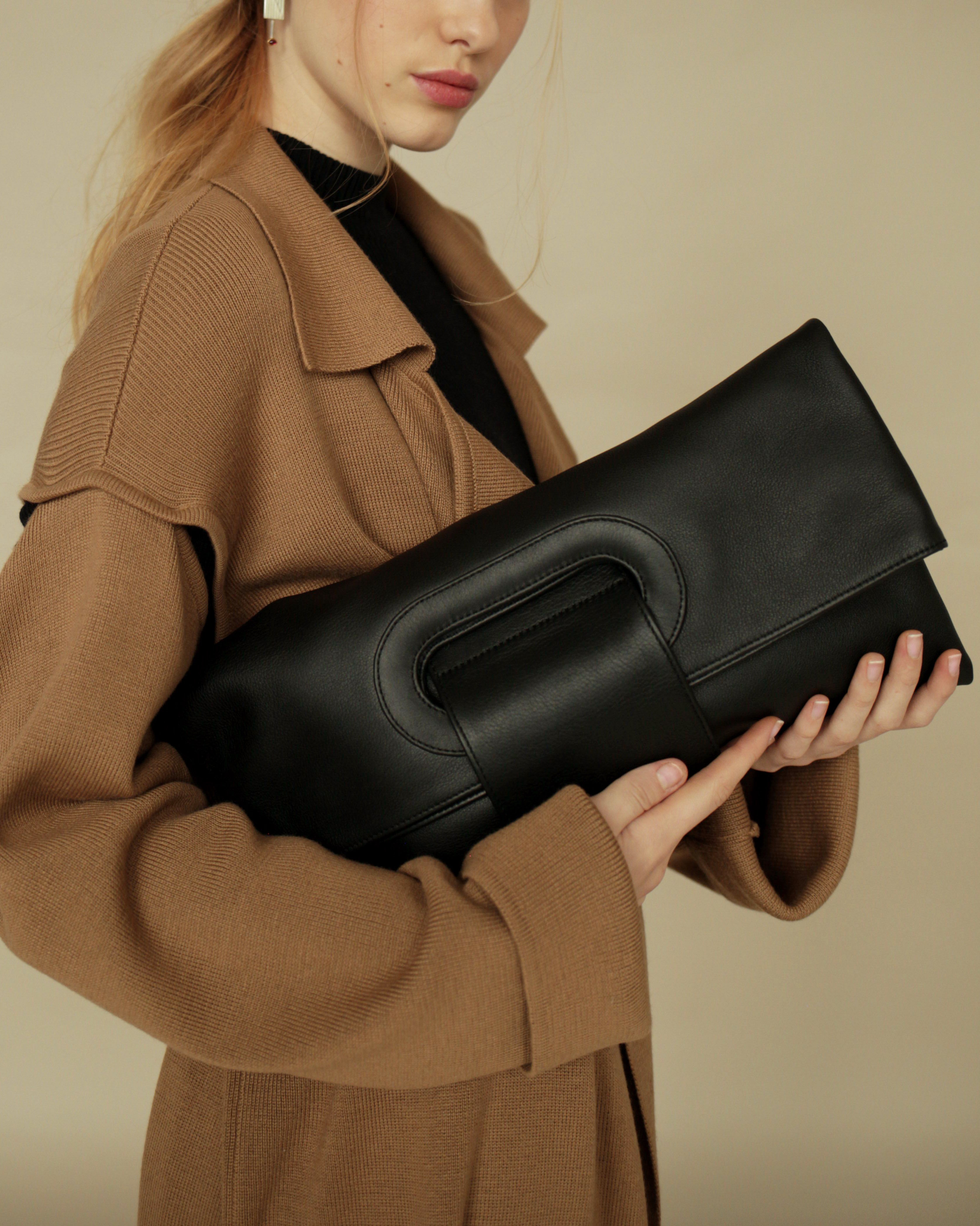 Black Pillow Bag